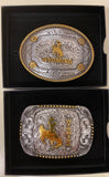 Two Tone Wyoming Buckle