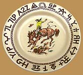 True West China as seen on YELLOWSTONE - Dessert Plate
