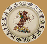 True West China as seen on YELLOWSTONE - Luncheon Plate