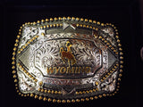 Two Tone Wyoming Buckle