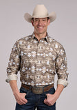 Roper Men's Aztec Serape Long Sleeve Shirt