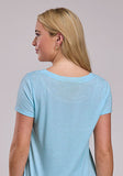 Roper Women's Horseshoe Floral T-shirt