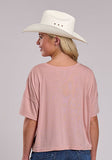 Roper Women's Skull Oversized Cropped T-shirt