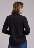 Roper Women's Embroidered Crepe Western Shirt