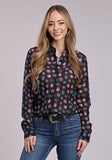 Roper Women's Concho Georgette Blouse