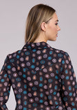 Roper Women's Concho Georgette Blouse