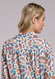Roper Women's Feather Printed Rayon Shirt