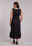 Roper Women's Polka Dot Tiered Dress