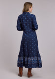 Roper Women's Bandana Print Long Shirt Dress