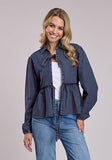 Roper Women's Denim Cropped Jacket