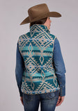 Roper Women's Woven Aztec Vest