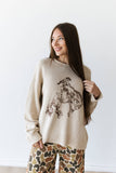 Turquoise Haven Beige Cowboy Sweater
