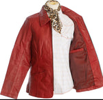 Ladies Kaycee Leather Jacket, 2 colors