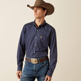 Ariat Mens Wrinkle Free Daven Fitted Shirt