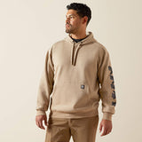 Ariat Men's Rebar Lightweight Logo Hoodie