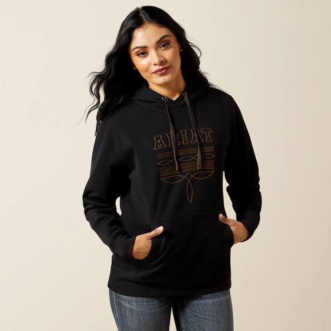 Ariat Ladies Booted Logo Hoodie
