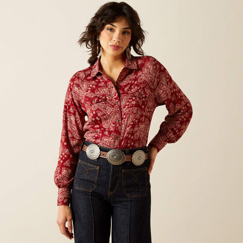 Ariat Antique Paisley Snap Shirt