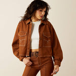 Ariat Women's Boxy Cropped Jean Jacket