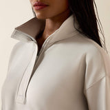 Ariat Women's Breeze Logo 1/2 Zip Sweatshirt