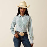 Ariat Kirby Pro Shirt - Green Bay Stripe