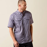 Ariat Men's Printed Western VentTEK Classic Fit Snap Shirt