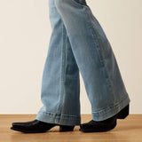 Ariat Women's Mid Rise Saige Slim Trouser Jeans