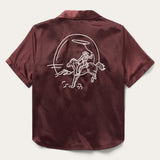 Stetson Embroidered Short Sleeve Blouse