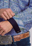 Stetson Men’s Two Pocket Meadow Paisley Print Shirt
