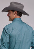 Stetson Men's Long Sleeve 2 Pocket Snap Shirt