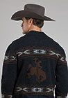 Stetson Men's Full Zip Sweater