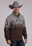 Stetson Men's 1/4 Zip Sweater