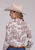 Women's Stetson Desert Toile Crepe LS