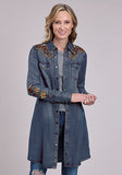 Stetson Women's Tencel Snap Front Dress