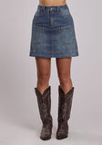 Stetson Women's Denim Mini Skirt