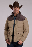 Stetson Men's Parachute Denim Look Jacket
