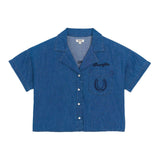 Women's Wrangler Punchy Denim Camp Shirt