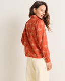 Pendleton Cowgirl Lattice Winona Puff Sleeve Shirt
