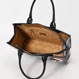 American Darling Handcrafted Embroidered Western Genuine Leather Tote Bag