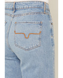 Kimes Ranch Women's Light Wash Zoey High Rise Wide Denim Jeans