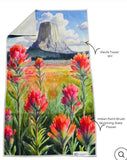 Devils Tower Kitchen Towel