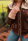 Lucky Buck Button Up: L