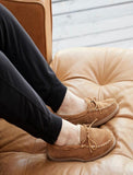Minnetonka Sheepskin Hardsole Men’s Mocs