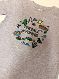 Lake Doodles Name Drop Toddler T-Shirt, Sweatshirt, Hoodie: Heather / T-shirt / 3T
