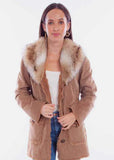 Scully Ladies Faux Fur Coat