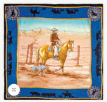 Wyoming Trader Anniversary Royal scarf