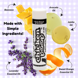 Chicken Poop® Lip Balm - All Natural ASSORTED Fish Bowl