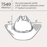 Stetson Skyline 6X Cowboy Hat