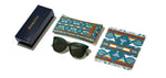 Pendleton Sunglasses - Rylahn: Teal Crystal / Nehalem: Teal Crystal / Grey Polarized / Nehalem