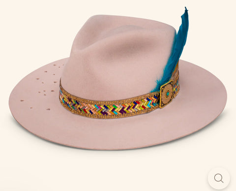 Hillbilly Hippie Cowgirl Hat by Charlie 1 Horse