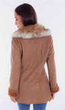 Scully Ladies Faux Fur Coat